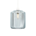 Oaks Lighting - Dapto Non Electric Pendant Shade With Metal Curved Framework - Luminosity Designs Ltd