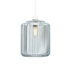Oaks Lighting - Dapto Non Electric Pendant Shade With Metal Curved Framework - Luminosity Designs Ltd