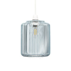 Oaks Lighting - Dapto Non Electric Pendant Shade With Metal Curved Framework - Luminosity Designs Ltd