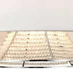 Diyas - Davina Pendant With Fabric Shade, 3 Light G9, Polished Chrome/Crystal (Diyas IL30041) - Luminosity Designs Ltd