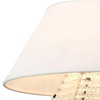 Diyas - Davina Pendant With Shade, 2 Light G9, Polished Chrome/Crystal (Diyas IL30042 ) - Luminosity Designs Ltd