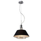 Diyas - Davina Pendant With Shade, 2 Light G9, Polished Chrome/Crystal (Diyas IL30042 ) - Luminosity Designs Ltd
