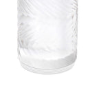 Luminosity Designs Ltd - Dean 13cm Diagonal Line Acrylic Shade (H), Clear/Frosted - Luminosity Designs Ltd
