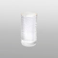 Luminosity Designs Ltd - Dean 13cm Diagonal Line Acrylic Shade (H), Clear/Frosted - Luminosity Designs Ltd