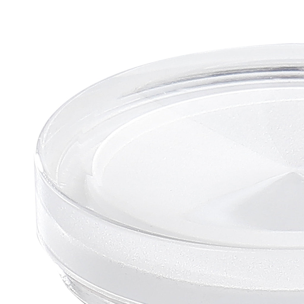 Luminosity Designs Ltd - Dean 1cm Shallow Acrylic Shade (F), Clear/Frosted - Luminosity Designs Ltd