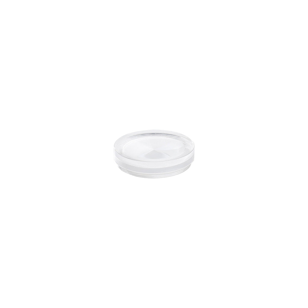 Luminosity Designs Ltd - Dean 1cm Shallow Acrylic Shade (F), Clear/Frosted - Luminosity Designs Ltd