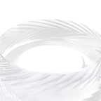 Luminosity Designs Ltd - Dean 4cm Diagonal Line Acrylic Shade (G), Clear/Frosted - Luminosity Designs Ltd
