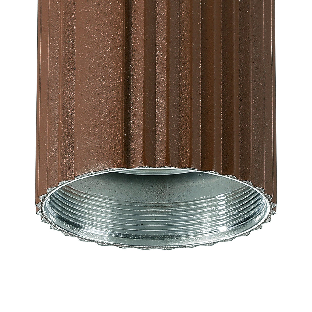 Luminosity Designs Ltd - Dean 6.4cm Ribbed Line Ceiling (FRAME ONLY) 1 x GU10, IP54 - Luminosity Designs Ltd