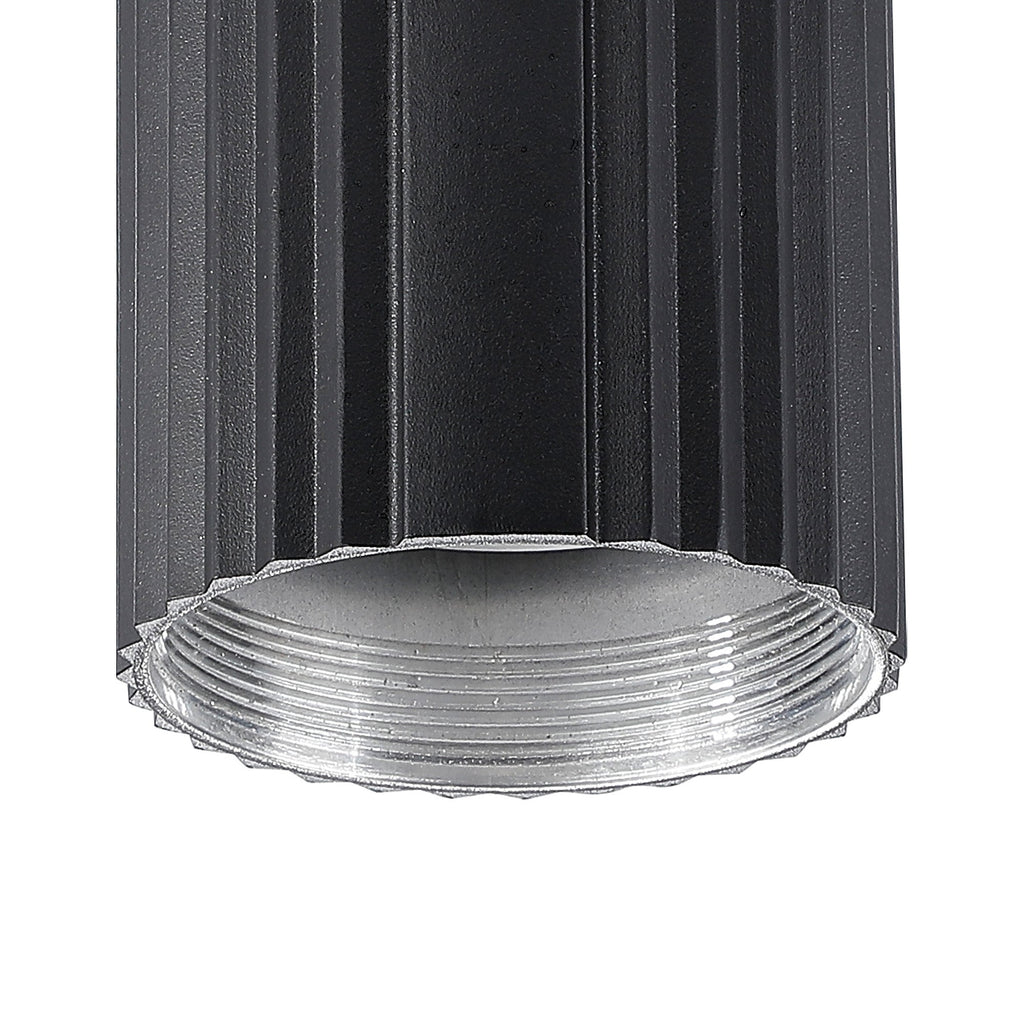 Luminosity Designs Ltd - Dean 6.4cm Ribbed Line Ceiling (FRAME ONLY) 1 x GU10, IP54 - Luminosity Designs Ltd