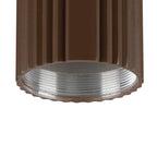 Luminosity Designs Ltd - Dean 6.4cm Ribbed Line Ceiling (FRAME ONLY) 1 x GU10, IP54 - Luminosity Designs Ltd