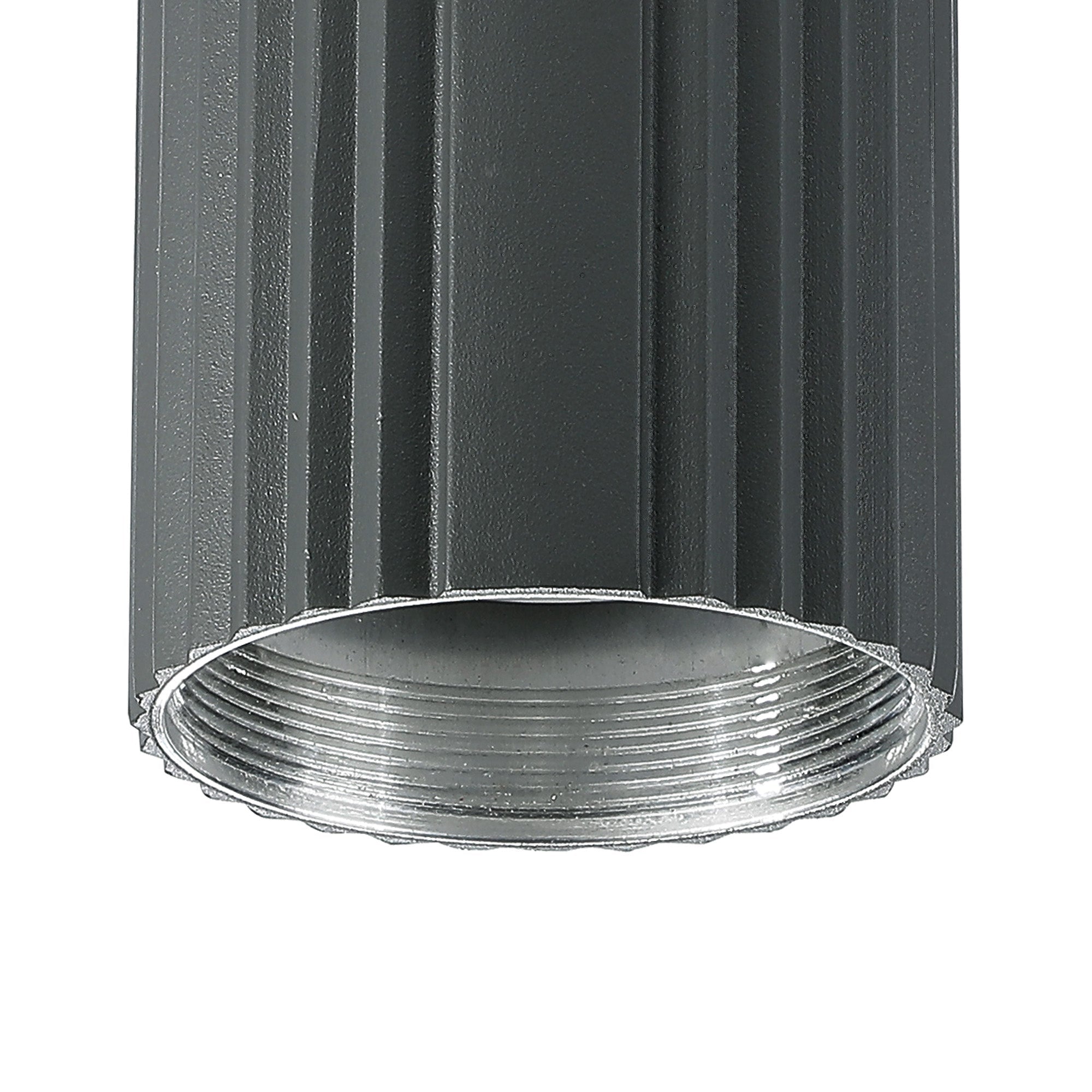 Luminosity Designs Ltd - Dean 6.4cm Ribbed Line Ceiling (FRAME ONLY) 1 x GU10, IP54 - Luminosity Designs Ltd