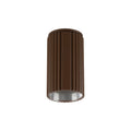 Luminosity Designs Ltd - Dean 6.4cm Ribbed Line Ceiling (FRAME ONLY) 1 x GU10, IP54 - Luminosity Designs Ltd