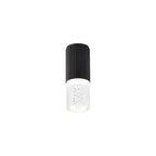 Luminosity Designs Ltd - Dean 6.7cm Ribbed Line Ceiling With Bubble Acrylic Shade, 1 x GU10, IP54 - Luminosity Designs Ltd