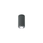 Luminosity Designs Ltd - Dean 6.7cm Ribbed Line Ceiling With Dome Acrylic Shade, 1 x GU10, IP54 - Luminosity Designs Ltd