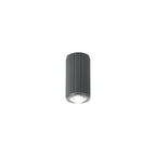 Luminosity Designs Ltd - Dean 6.7cm Ribbed Line Ceiling With Dome Acrylic Shade, 1 x GU10, IP54 - Luminosity Designs Ltd