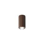 Luminosity Designs Ltd - Dean 6.7cm Ribbed Line Ceiling With Dome Acrylic Shade, 1 x GU10, IP54 - Luminosity Designs Ltd