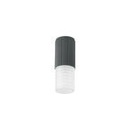 Luminosity Designs Ltd - Dean 6.7cm Ribbed Line Ceiling With Horizontal Line Acrylic Shade, 1 x GU10, IP54 - Luminosity Designs Ltd