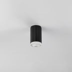 Luminosity Designs Ltd - Dean 6.7cm Ribbed Line Ceiling With Shallow Acrylic Shade, 1 x GU10, IP54 - Luminosity Designs Ltd