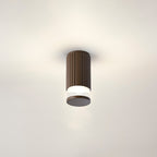 Luminosity Designs Ltd - Dean 6.7cm Ribbed Line Ceiling With X Pattern Acrylic Shade, 1 x GU10, IP54 - Luminosity Designs Ltd