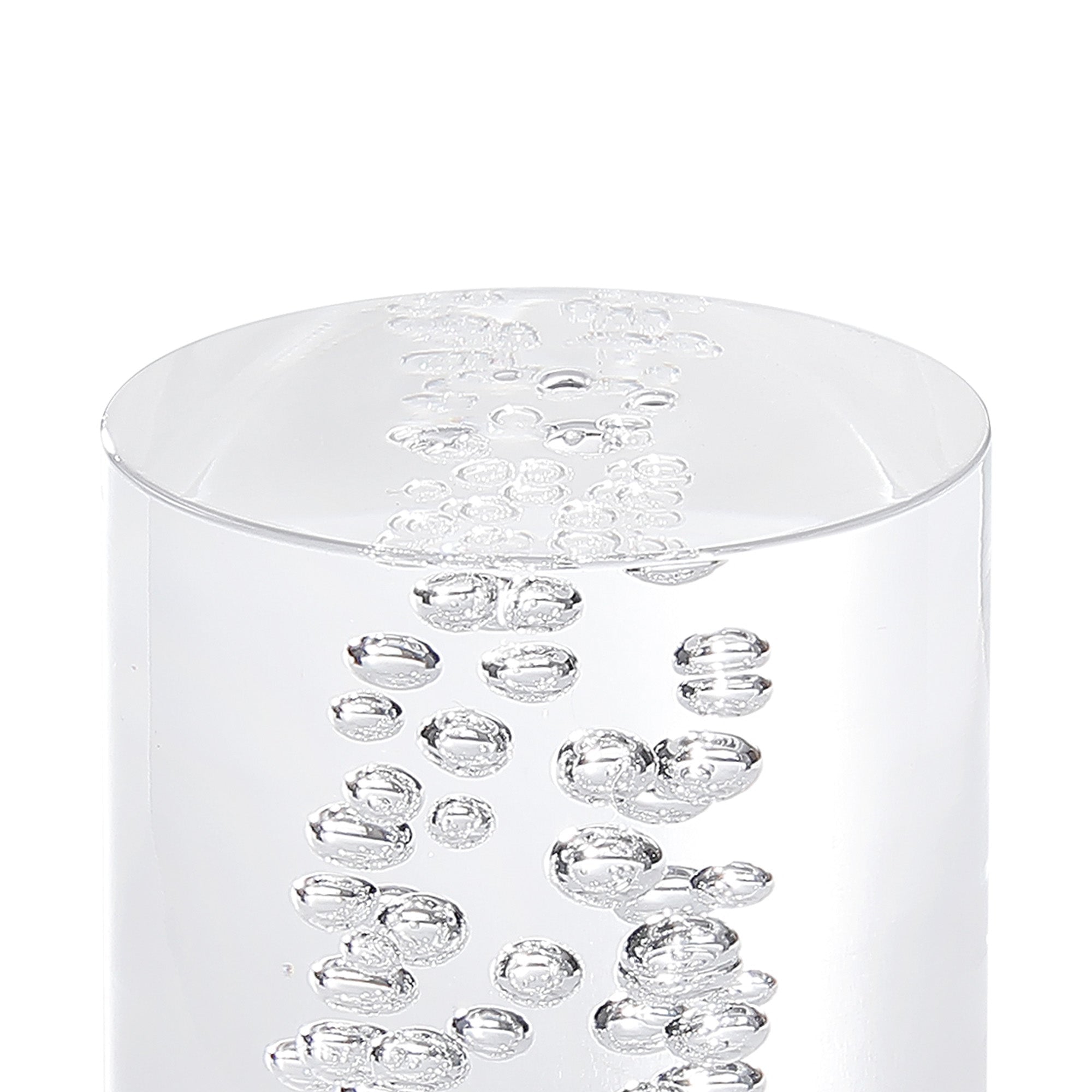 Luminosity Designs Ltd - Dean 7.6cm Bubble Acrylic Shade (E), Clear - Luminosity Designs Ltd