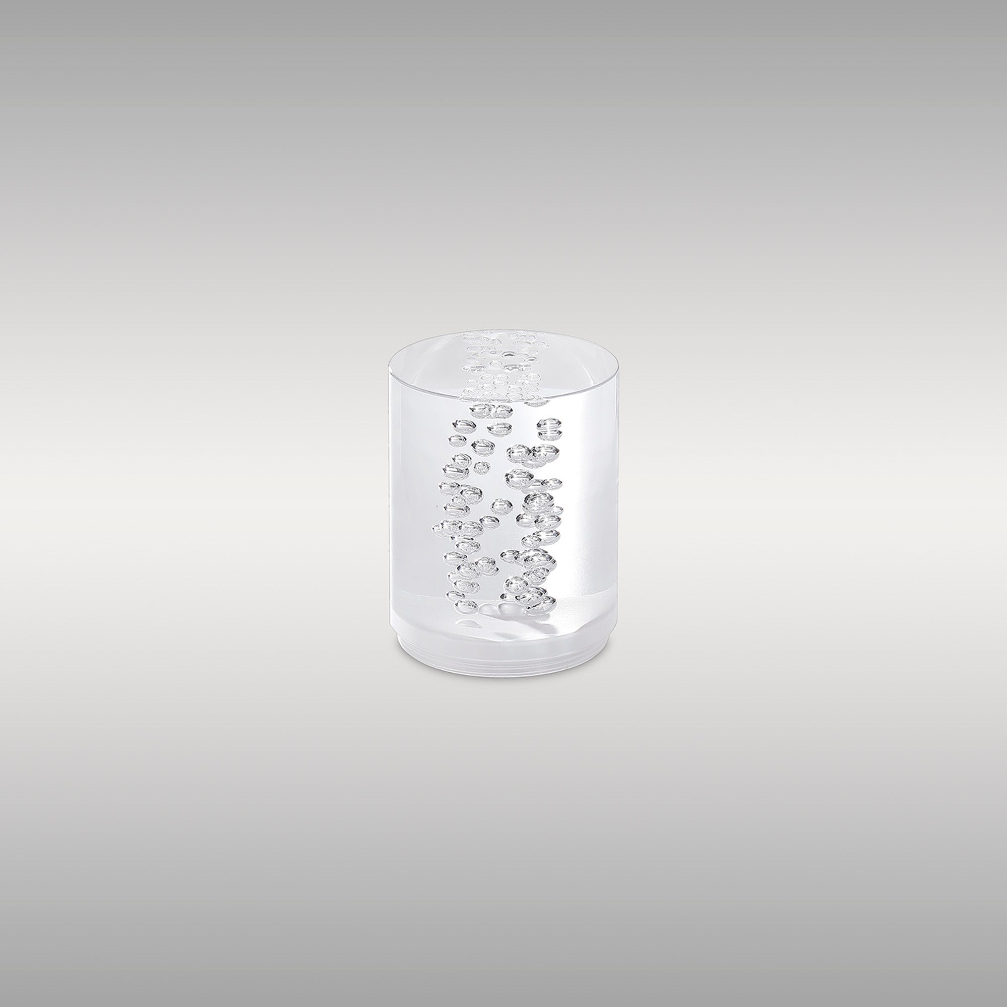 Luminosity Designs Ltd - Dean 7.6cm Bubble Acrylic Shade (E), Clear - Luminosity Designs Ltd