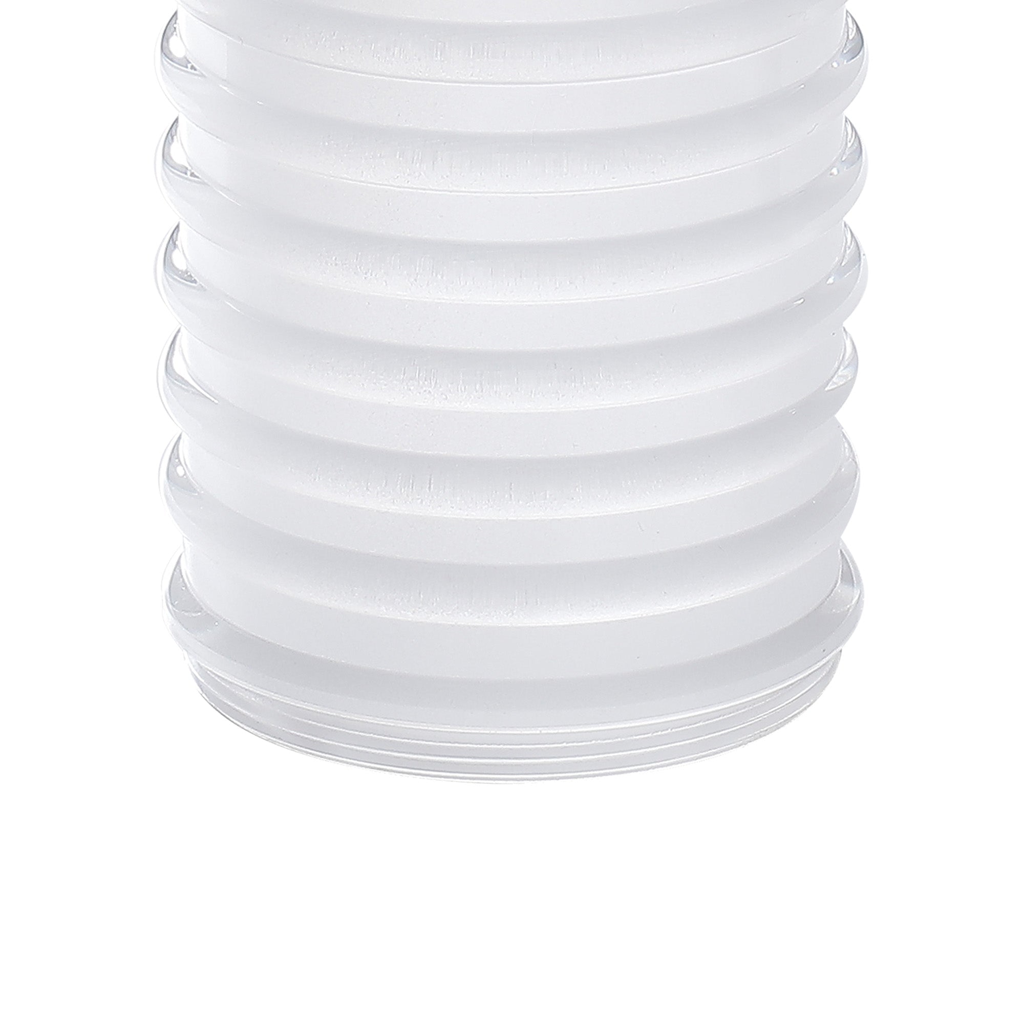 Luminosity Designs Ltd - Dean 7.6cm Horizontal Line Acrylic Shade (C), Clear/Frosted - Luminosity Designs Ltd
