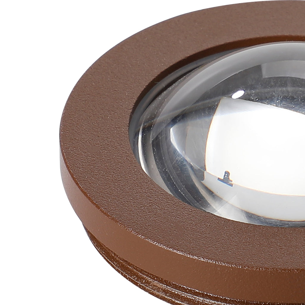 Luminosity Designs Ltd - Dean Dome Acrylic Shade (I) - For Use With The Dean IP Rated Wall Lights - Luminosity Designs Ltd