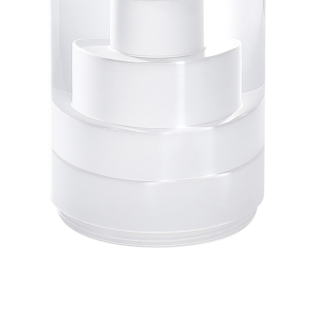 Dean 7.6cm Tier Pattern Acrylic Shade (D), Clear/Frosted