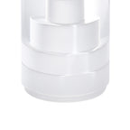 Dean 7.6cm Tier Pattern Acrylic Shade (D), Clear/Frosted