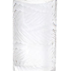 Dean 13cm Diagonal Line Acrylic Shade (H), Clear/Frosted
