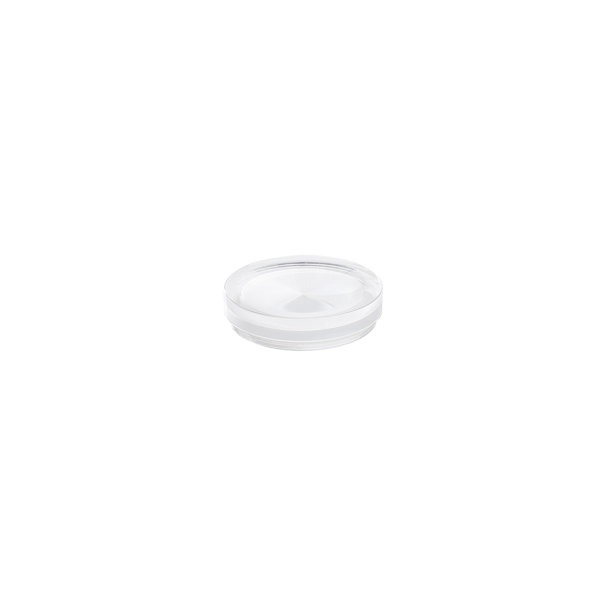 Dean 1cm Shallow Acrylic Shade (F), Clear/Frosted