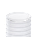 Dean 7.6cm Horizontal Line Acrylic Shade (C), Clear/Frosted