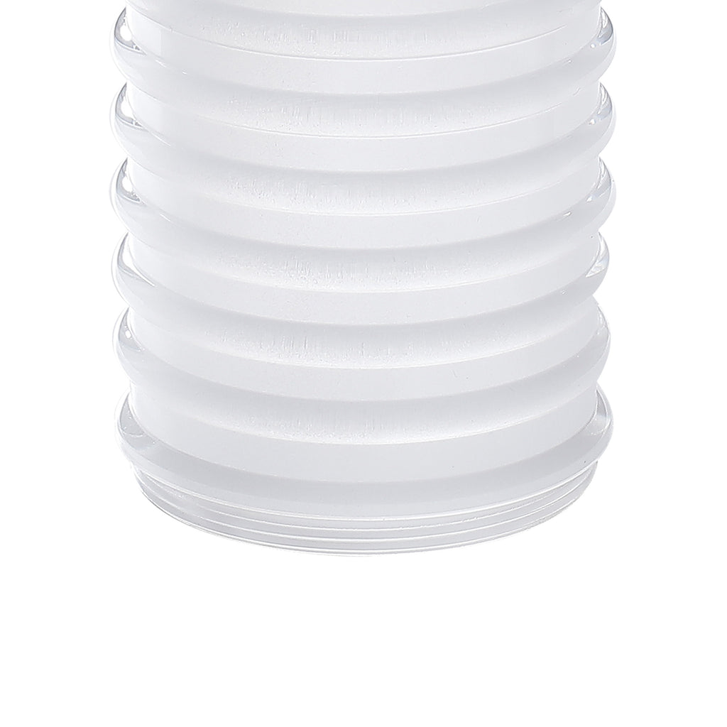 Dean 7.6cm Horizontal Line Acrylic Shade (C), Clear/Frosted