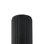 Dean 6.7cm Ribbed Line Ceiling With Bubble Acrylic Shade, 1 x GU10, IP54