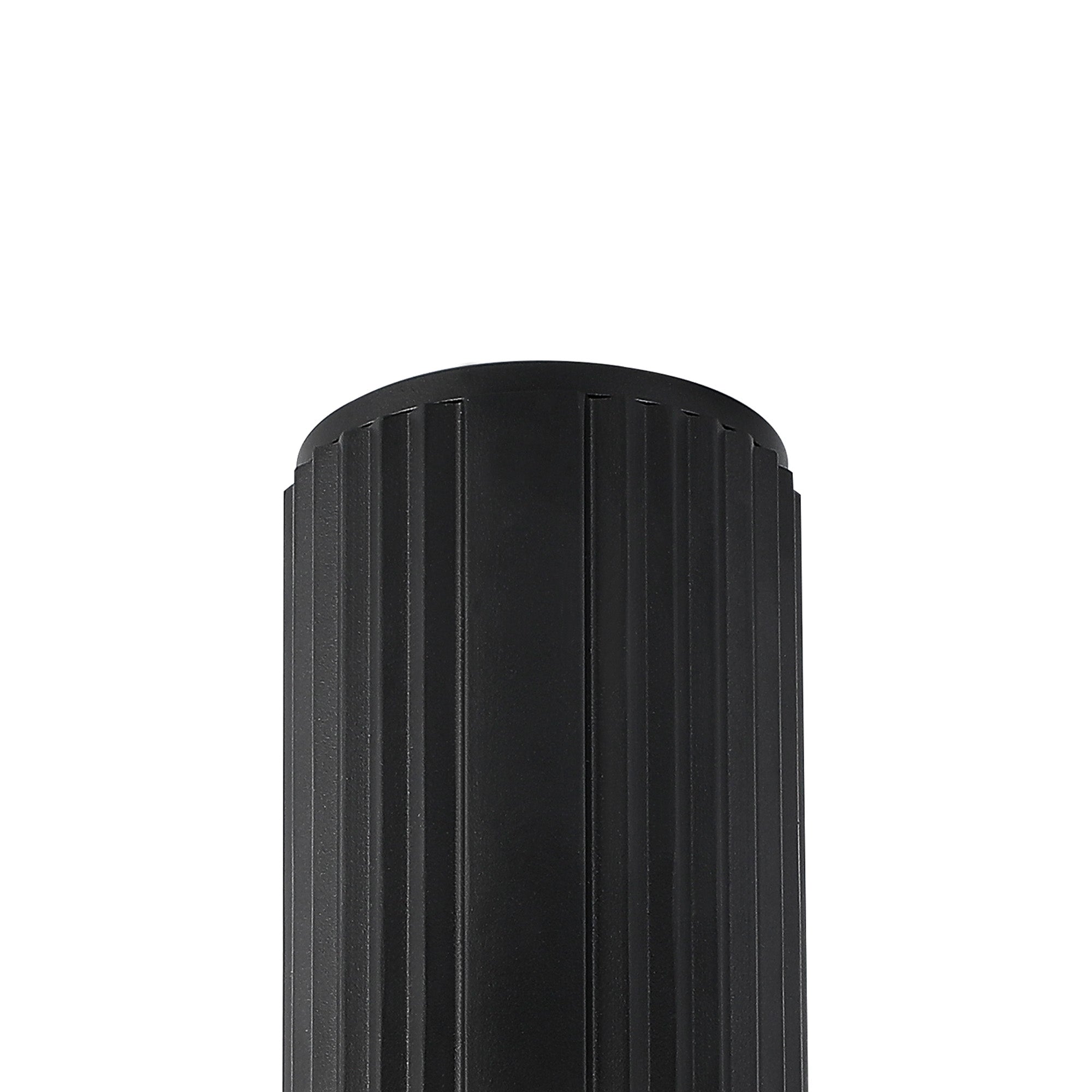 Dean 6.7cm Ribbed Line Ceiling With Bubble Acrylic Shade, 1 x GU10, IP54