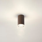 Dean 6.7cm Ribbed Line Ceiling With Shallow Acrylic Shade, 1 x GU10, IP54