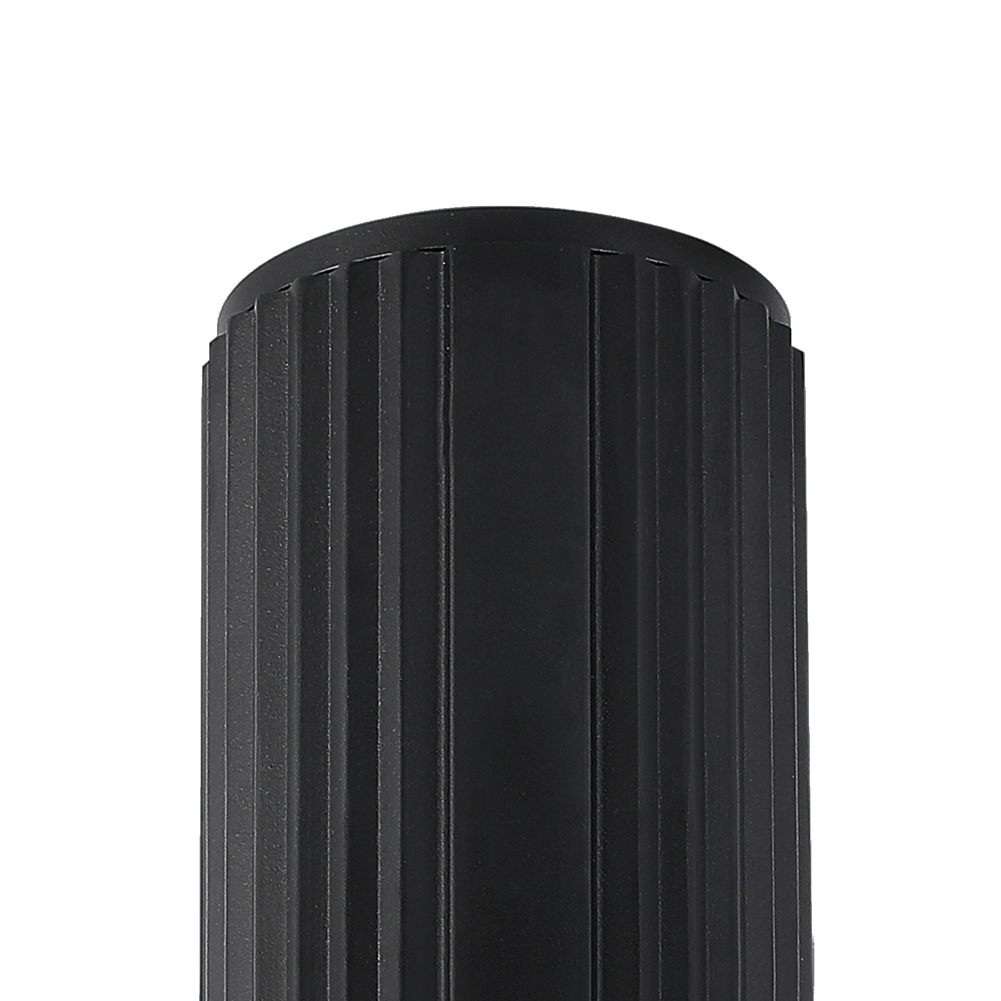 Dean 6.7cm Ribbed Line Ceiling With Short Diagonal Pattern Acrylic Shade, 1 x GU10, IP54