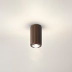 Dean 6.7cm Ribbed Line Ceiling With Dome Acrylic Shade, 1 x GU10, IP54