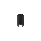 Dean 6.7cm Ribbed Line Ceiling With Dome Acrylic Shade, 1 x GU10, IP54