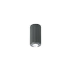 Dean 6.7cm Ribbed Line Ceiling With Dome Acrylic Shade, 1 x GU10, IP54