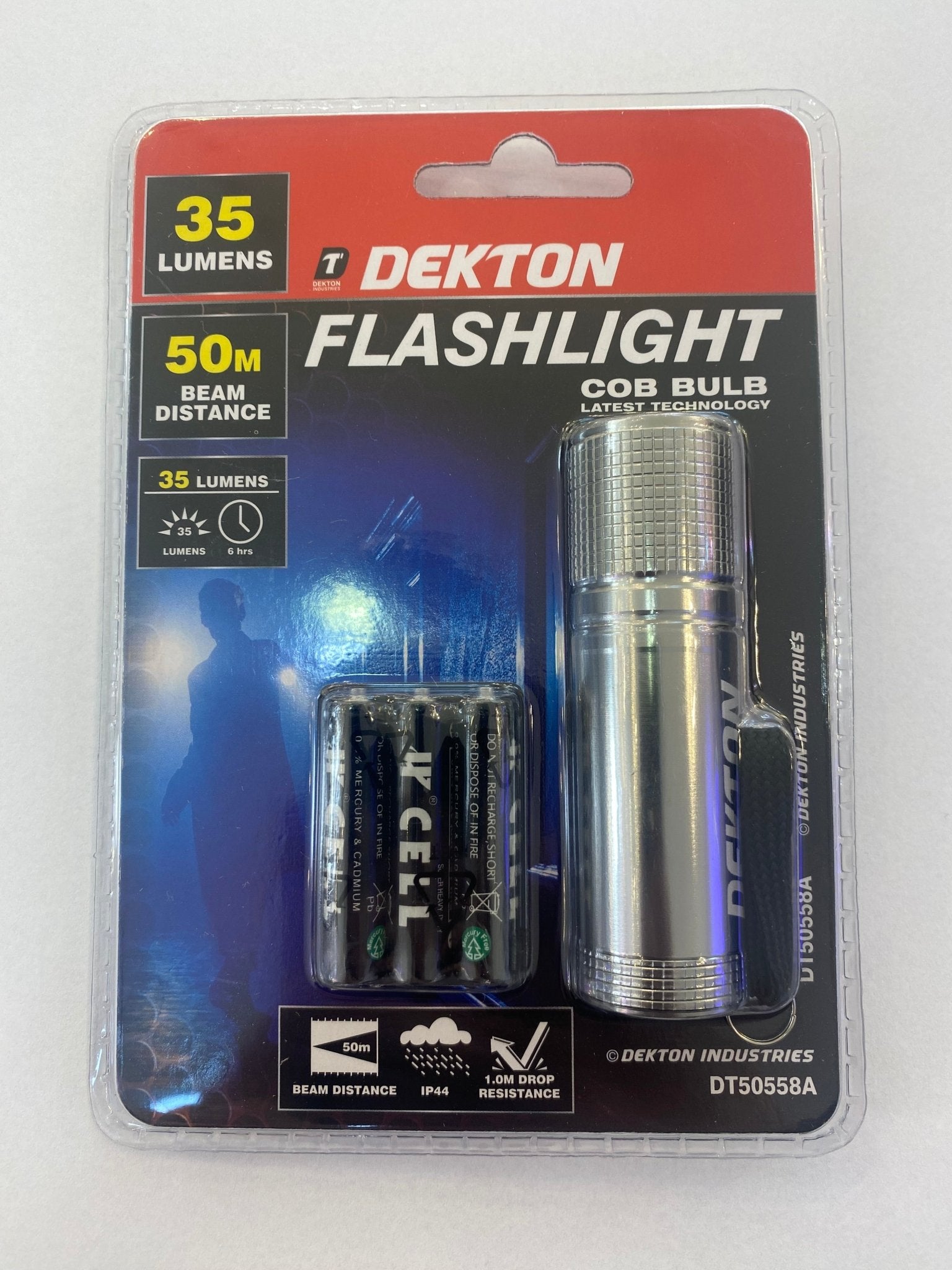 Luminosity Designs Ltd - Dekton LED COB Flashlight 35lm - Luminosity Designs Ltd