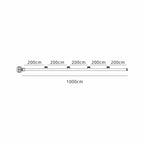Luminosity Designs Ltd - Delores 10m Extension Lead With 5 Outlets - Luminosity Designs Ltd