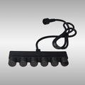 Luminosity Designs Ltd - Delores 1m, 6 Way Adapter for Connecting Lighting - Luminosity Designs Ltd