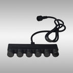 Luminosity Designs Ltd - Delores 1m, 6 Way Adapter for Connecting Lighting - Luminosity Designs Ltd