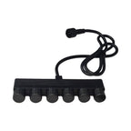 Luminosity Designs Ltd - Delores 1m, 6 Way Adapter for Connecting Lighting - Luminosity Designs Ltd