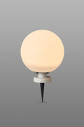 Luminosity Designs Ltd - Delores 20cm Ball Light With Ground Spike, 24V DC, 2W LED, 3000K, - Luminosity Designs Ltd
