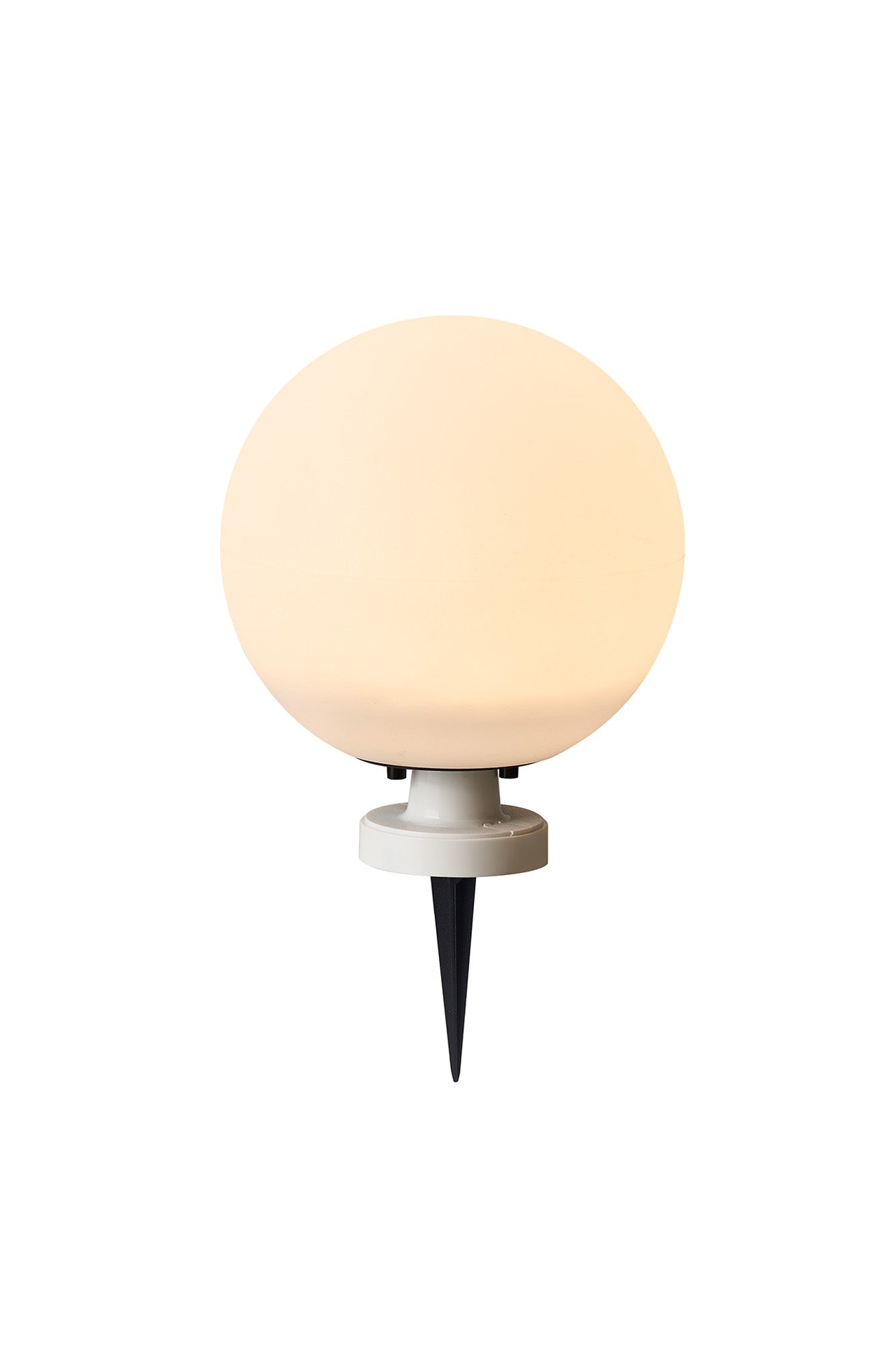 Luminosity Designs Ltd - Delores 20cm Ball Light With Ground Spike, 24V DC, 2W LED, 3000K, - Luminosity Designs Ltd