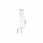 Luminosity Designs Ltd - Delores 24V DC Post Lamp, 6W LED, 3000K - Luminosity Designs Ltd