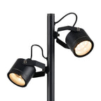 Luminosity Designs Ltd - Delores 24V DC Post Spot, 2 in 1 Ground Spike/Fixed Base, 2 x 3W LED, 3000K, - Luminosity Designs Ltd
