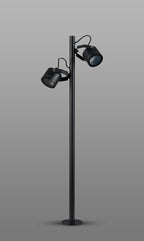Luminosity Designs Ltd - Delores 24V DC Post Spot, 2 in 1 Ground Spike/Fixed Base, 2 x 3W LED, 3000K, - Luminosity Designs Ltd